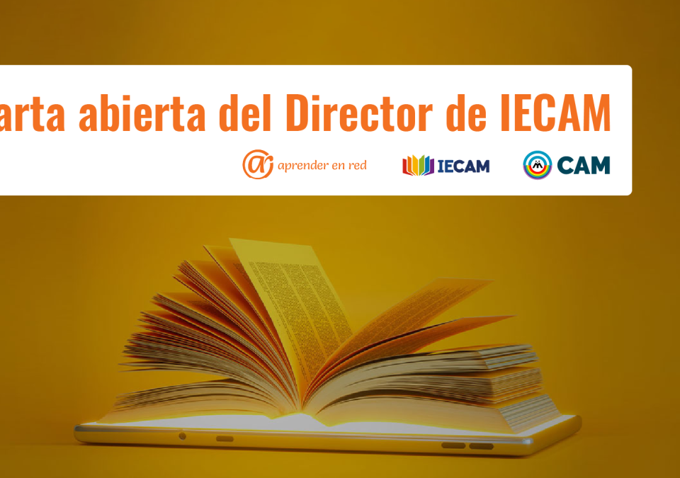 Carta abierta Director de IECAM